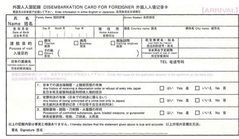 So You’ve Landed In Japan – Arrival Procedures.